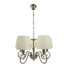 Lámpara Cuero con Pantallas...