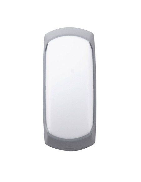 Aplique de Pared Resina Gris Exterior IP66