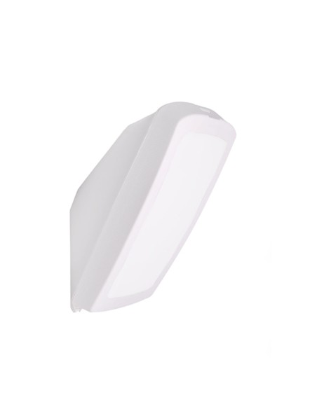 Aplique Inclinado Blanco Resina IP66