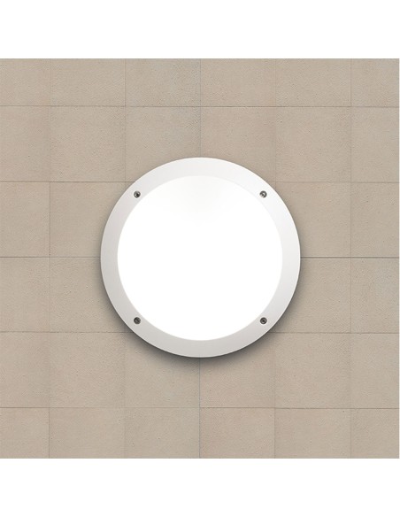 Plafón Blanco Resina IP66