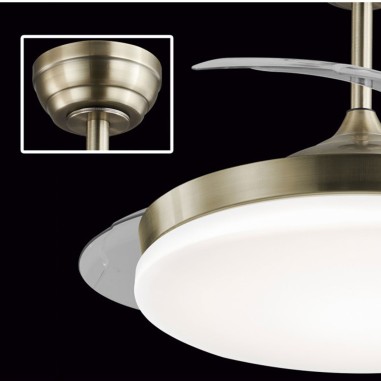 Ventilador oferta regulación de luz