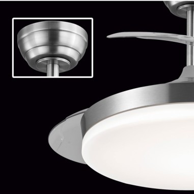 Mini Malta ventilador níquel 40cm