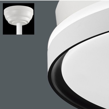 Vis ventilador con luz regulable en las 3 temperaturas de color