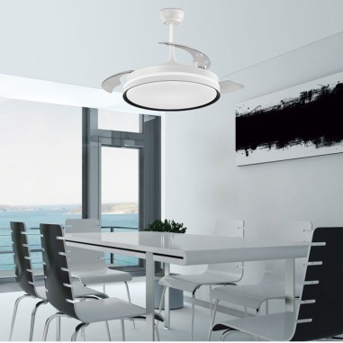 Vic ventilador de techo retráctil 107 cm oferta