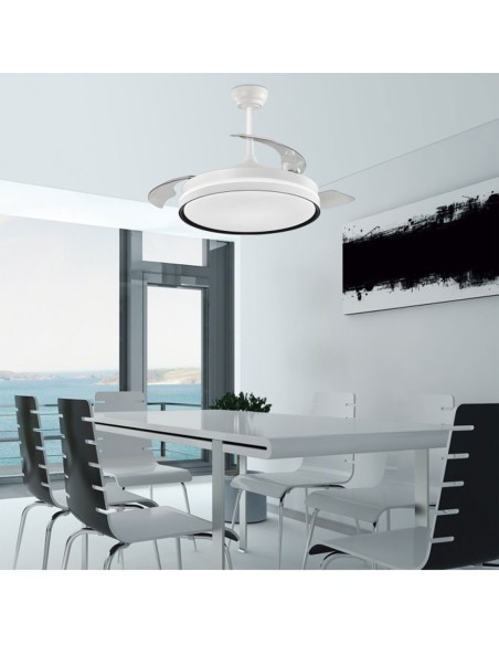 Vic ventilador de techo retráctil 107 cm oferta