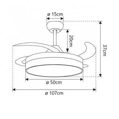 Vic ventilador de techo mejor calidad precio