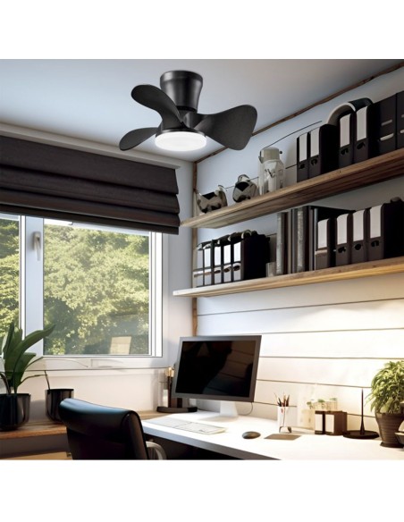 Ventilador de techo Siux negro oferta