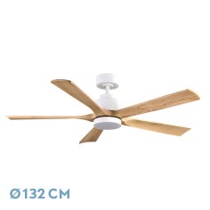 Cairo Ventilador DC 5 Aspas...