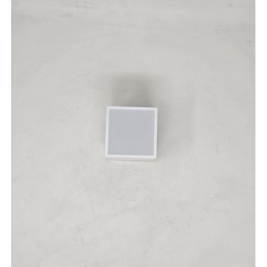 Plafón Led Superficie Cubo Blanco