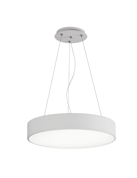 Lámpara led suspendida 60 cm blanca