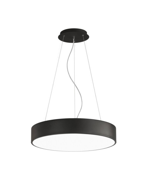 Lámpara de techo led 60 cm negra precio mínimo