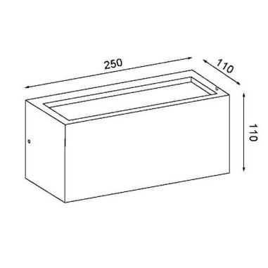 Aplique exterior bombilla e-27 precio mínimo
