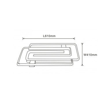 Lámpara Blanco y Negro