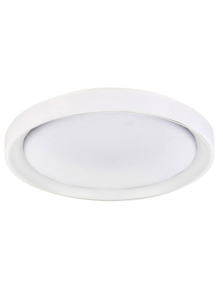 Plafón led marco blanco