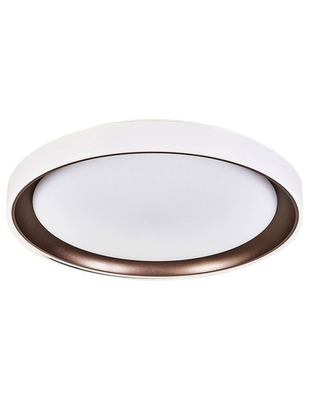 Plafón led marco marrón económico