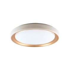 Plafón blanco oro 48W led