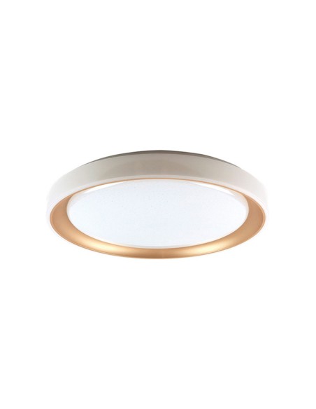 Plafón blanco oro 48W led