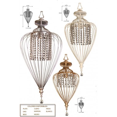 Lámparas Románticas de Techo