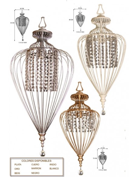 Lámparas Románticas de Techo