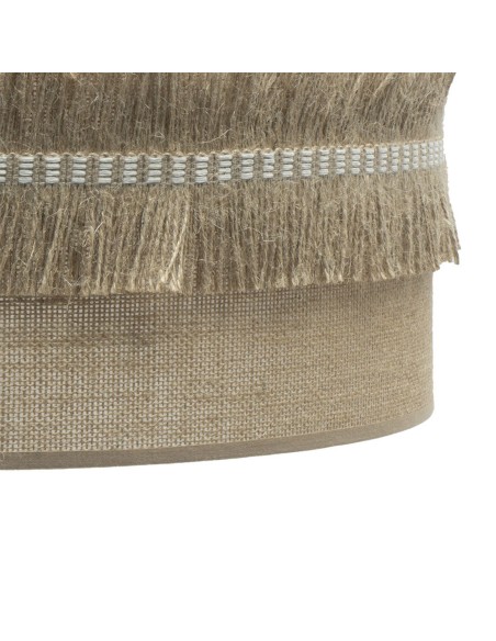 Sobremesa Cuero con Pantalla Saco y Flecos