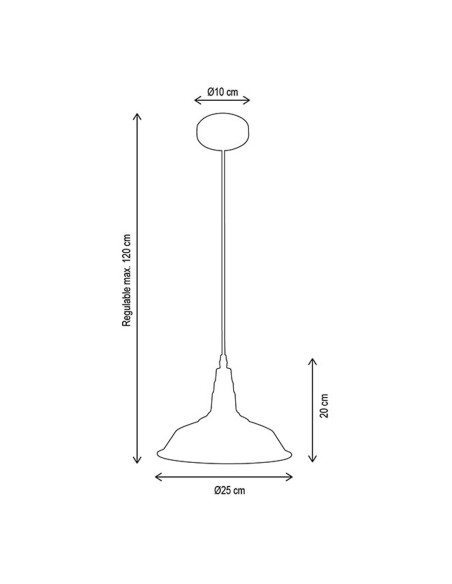 Outlet Lámparas de Techo Cocina Blanca o Negra