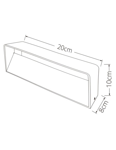 Apliques Led Luz en 2 Direcciones