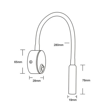Apliques Dormitorio Negros