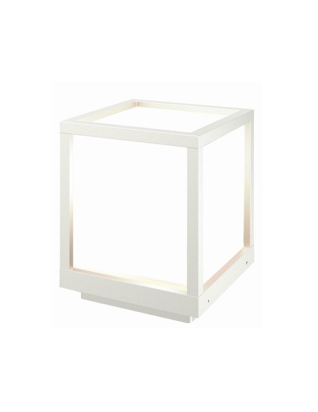 Lámpara blanca de suelo o muro económica