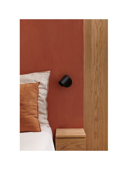 Foco Articulado Negro con Interruptor