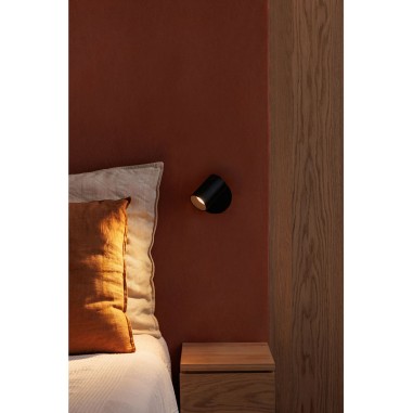 Foco Articulado Negro con Interruptor