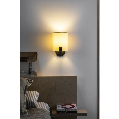 Aplique Negro con Pantalla de Tela...