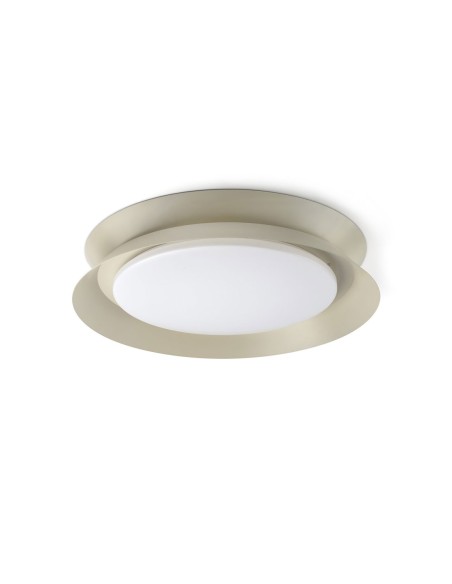 Plafón led gris 2700K