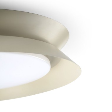 Plafón Elegante Gris