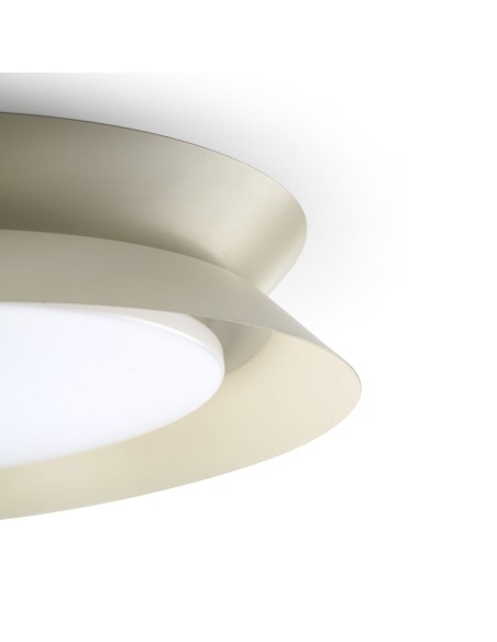 Plafón Elegante Gris