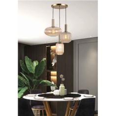 Lámparas 3 Alturas Cristal...