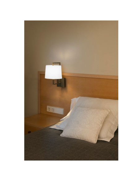 Aplique Clásico Cuero con Pantalla Blanca