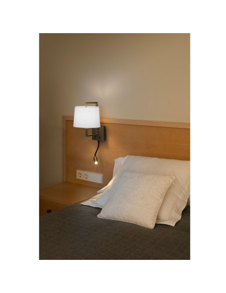 Aplique Clásico Cuero con Lector y Pantalla Blanca