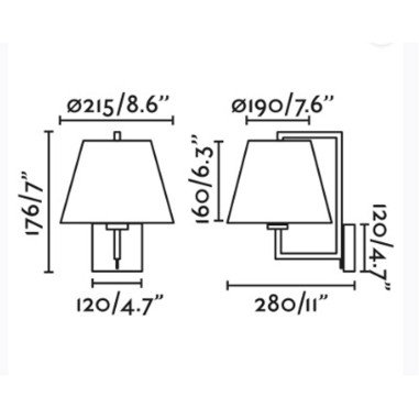 Aplique de Pared Níquel Mate con...