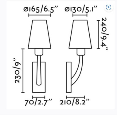Aplique Clásico Oro Viejo con...