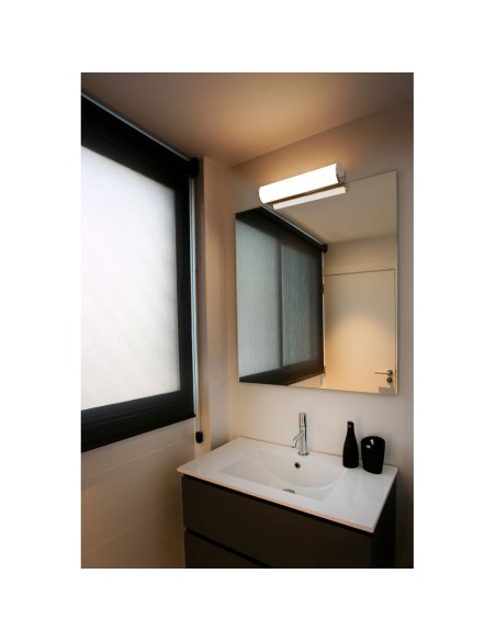 Aplique Baño Luz Espejo Cromo