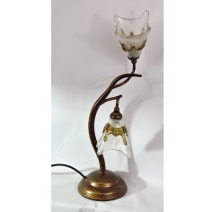 Sobremesa Patina Dorada con...