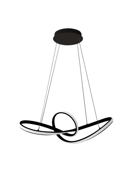 Lámpara led nudo negra oferta