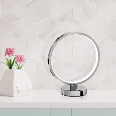 Lámparas para Mesilla de Noche Cromo... Lámparas para Mesilla de Noche Cromo...