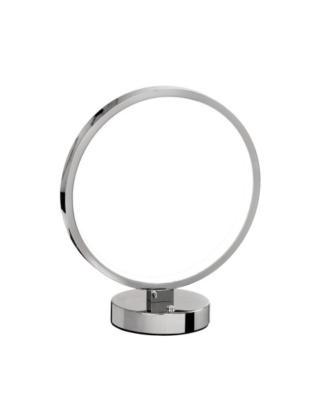 Lámpara de sobremesa led cromo luz regulable