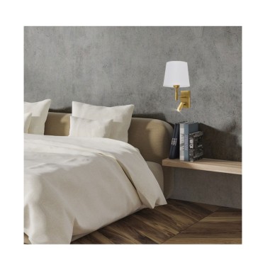 Aplique con Doble Interruptor en la Base