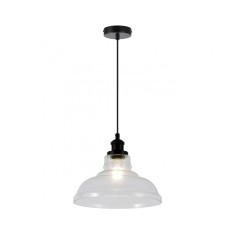 Lámpara de techo cristal transparente