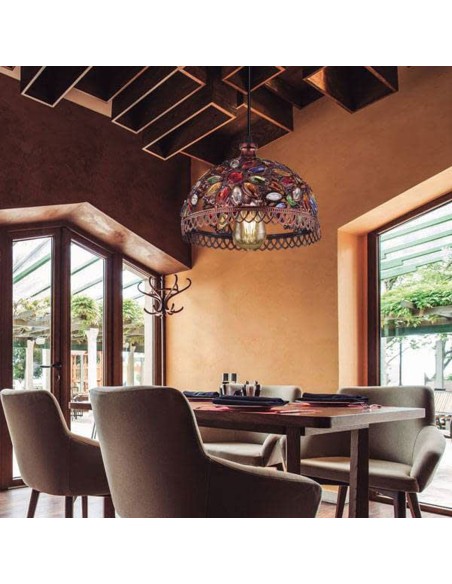 Lámpara Moruna Coffe 25 CM