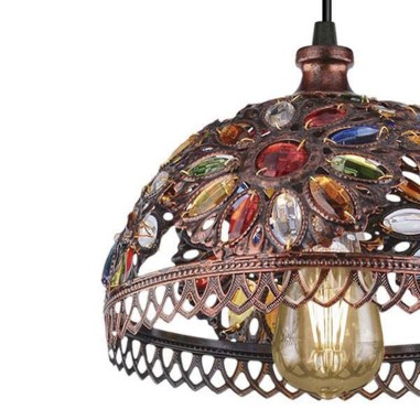 Lámpara Moruna Coffe 25 CM