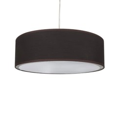 Lámpara Cromo con Pantalla...