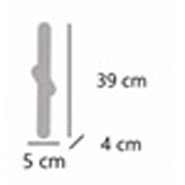 Aplique Led Líneas Madeda y Negro